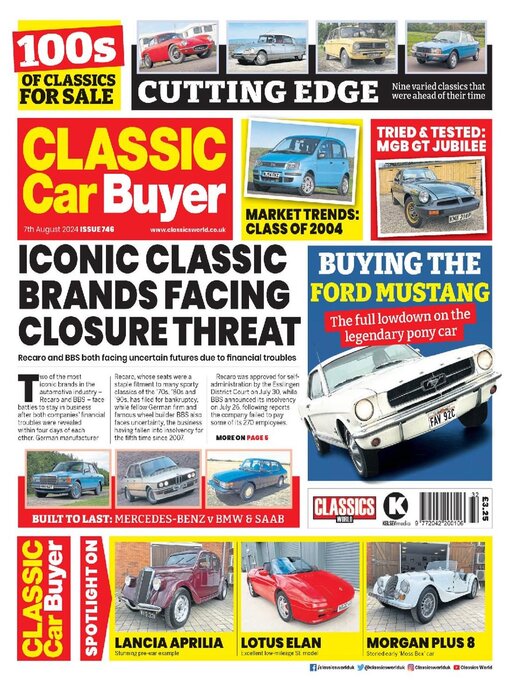 Title details for Classic Car Buyer by Kelsey Publishing Ltd - Available